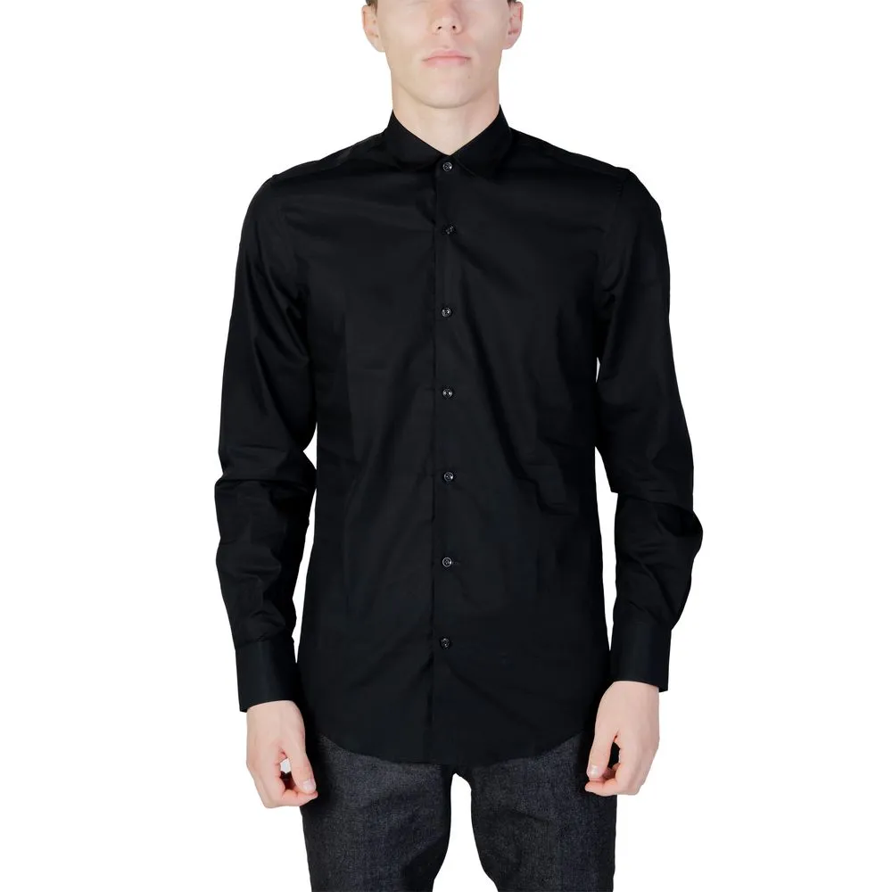 Antony Morato Men's Black Cotton Shirt