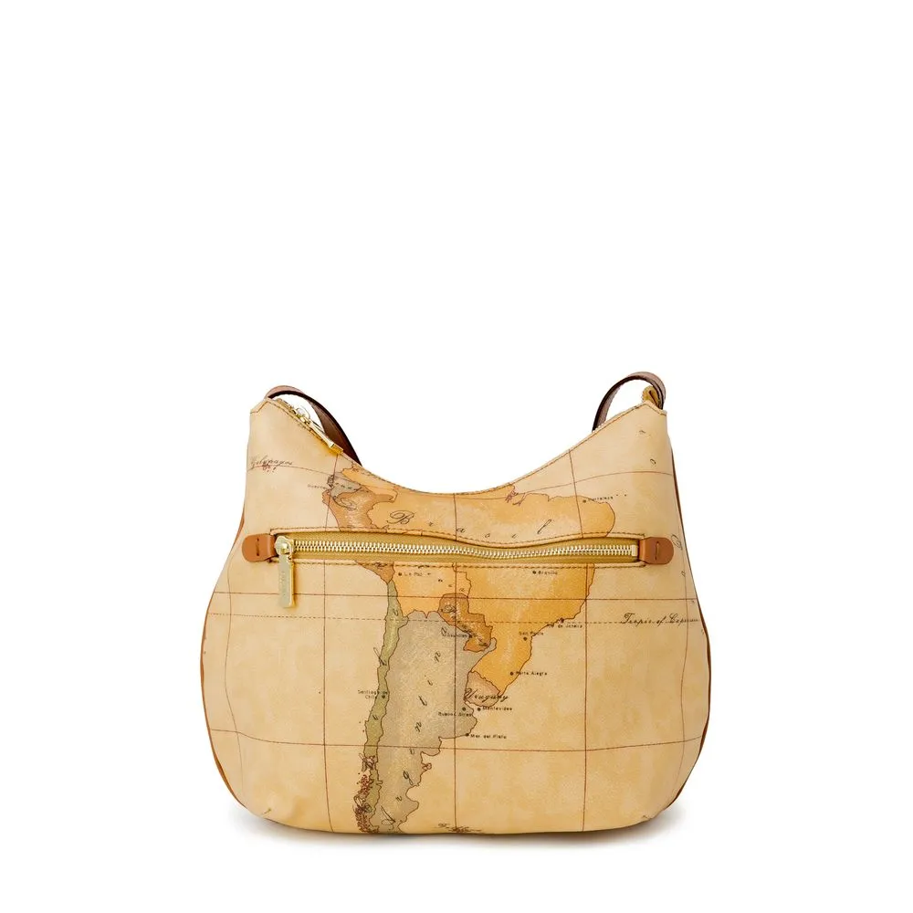 Alviero Martini Prima Classe Women's Beige Cotton Handbag