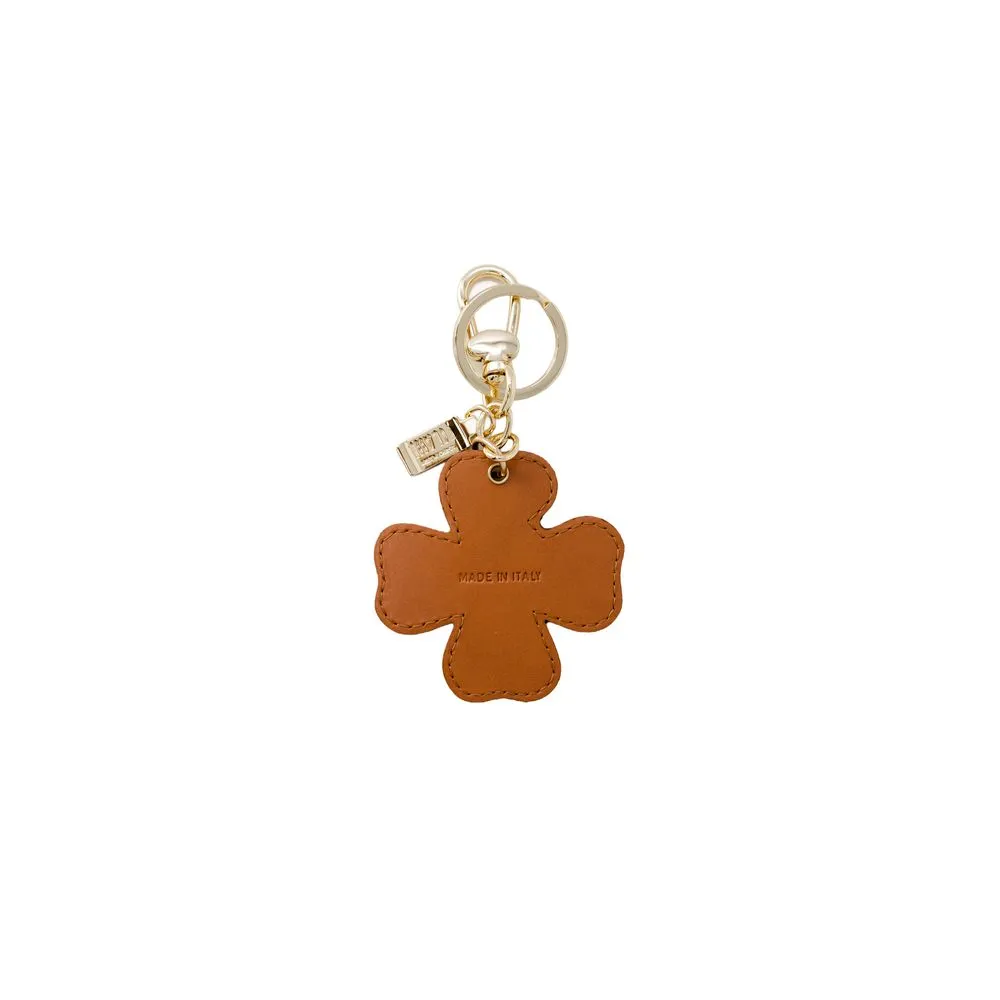 Alviero Martini Prima Classe Women's Beige Synthetic Leather Keychain
