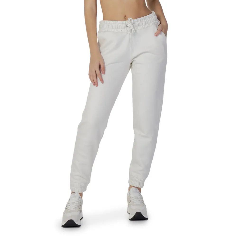Blauer Women's Cream Cotton Jeans & Pant