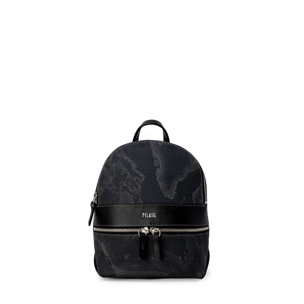 Alviero Martini Prima Classe Women's Black Leather Backpack