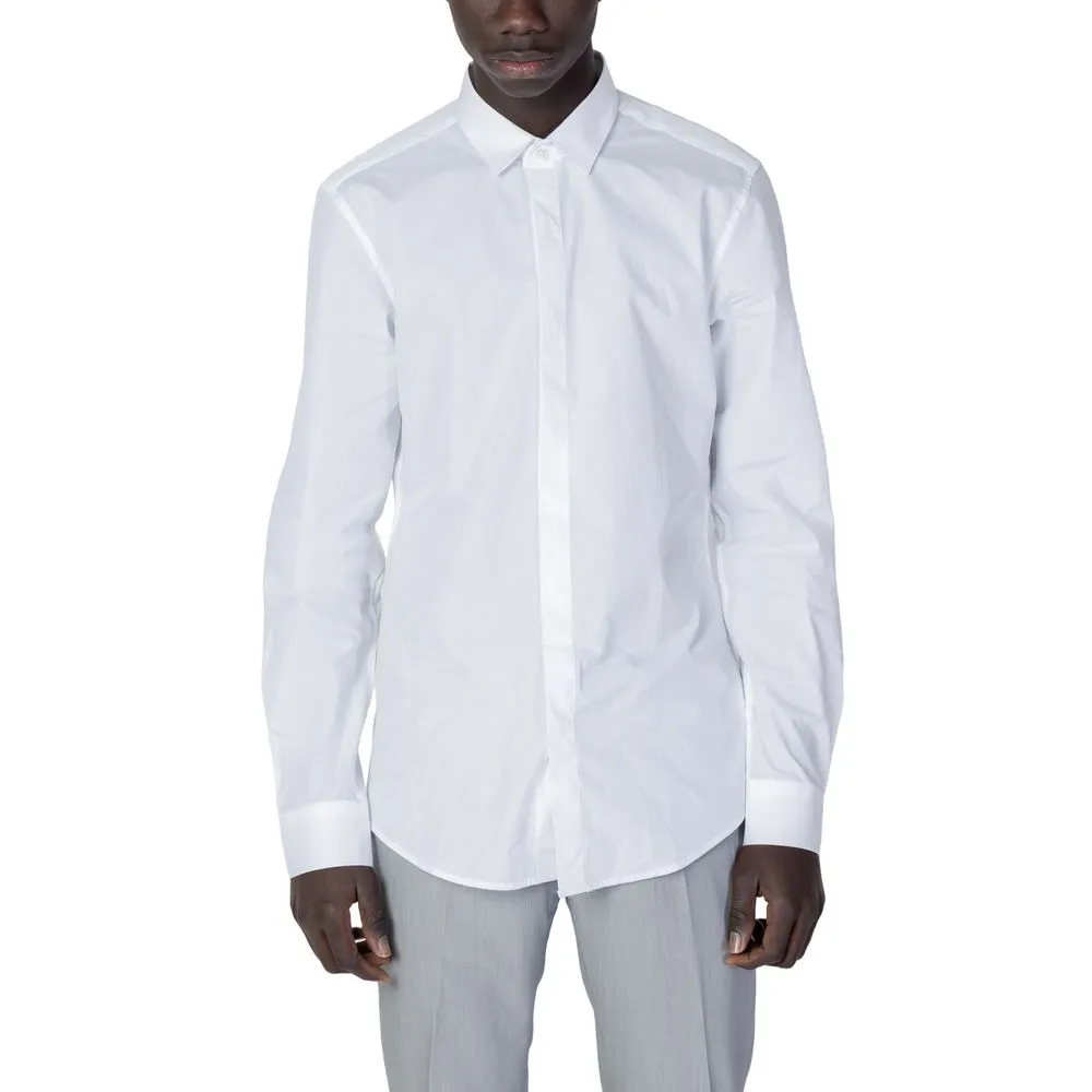 Antony Morato Men's White Cotton Shirt