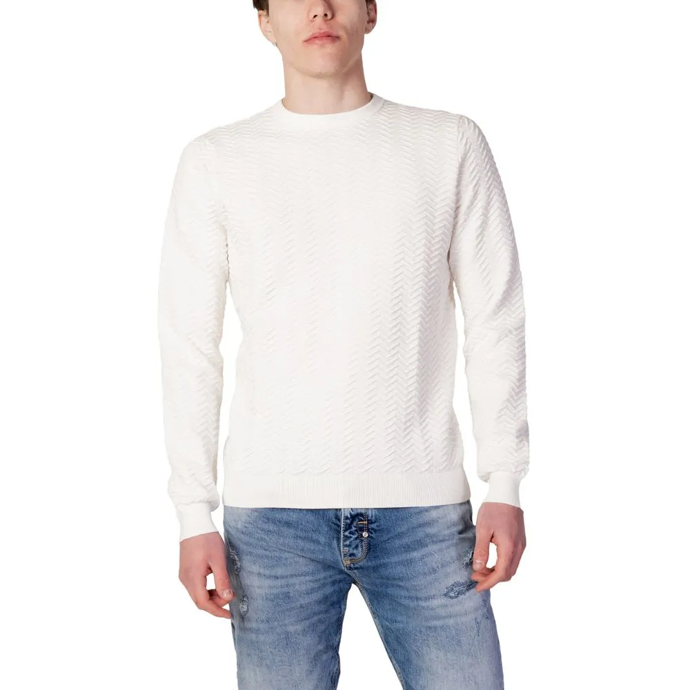 Antony Morato Men's Cream Cotton T-Shirt