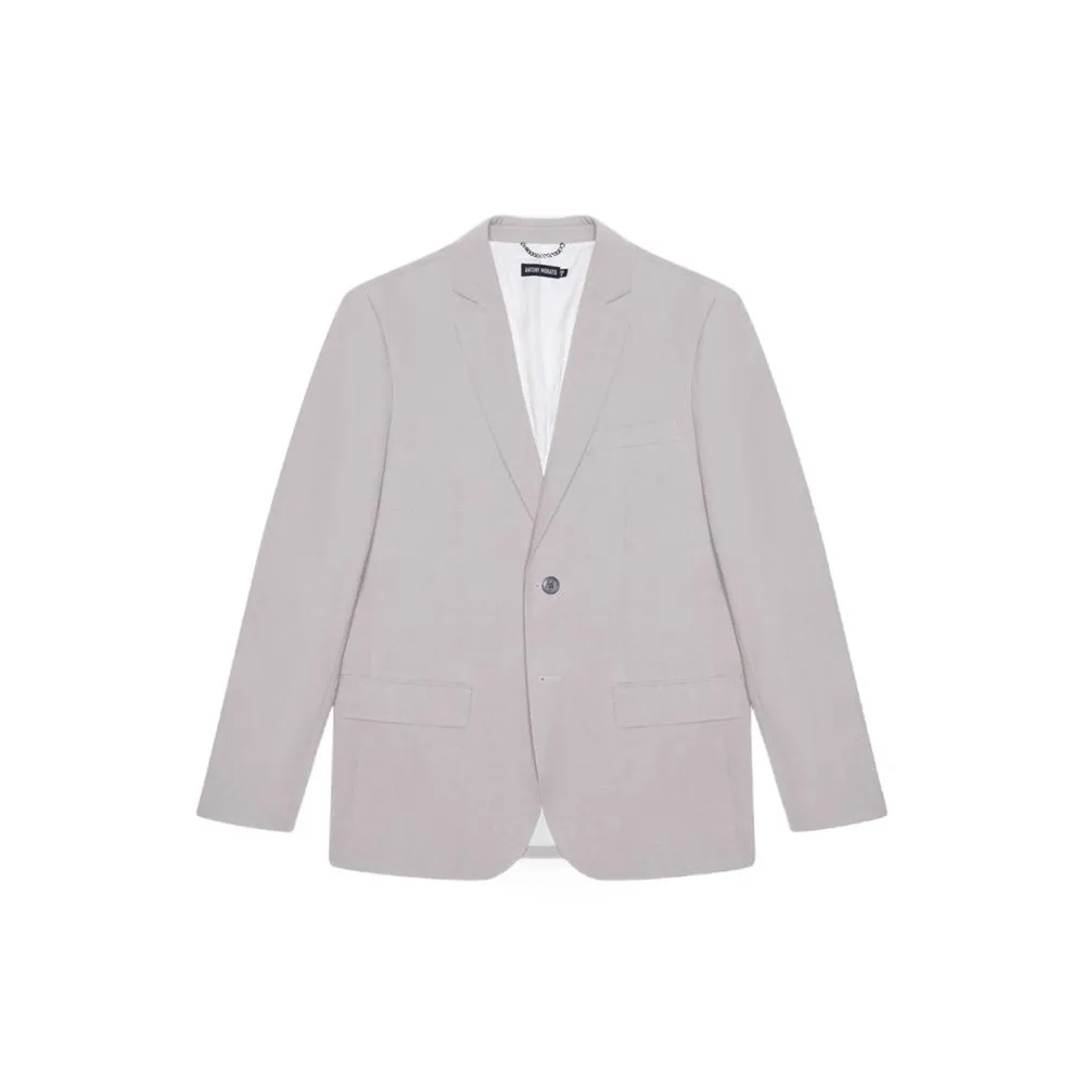 Antony Morato Men's Gray Tencel Suit