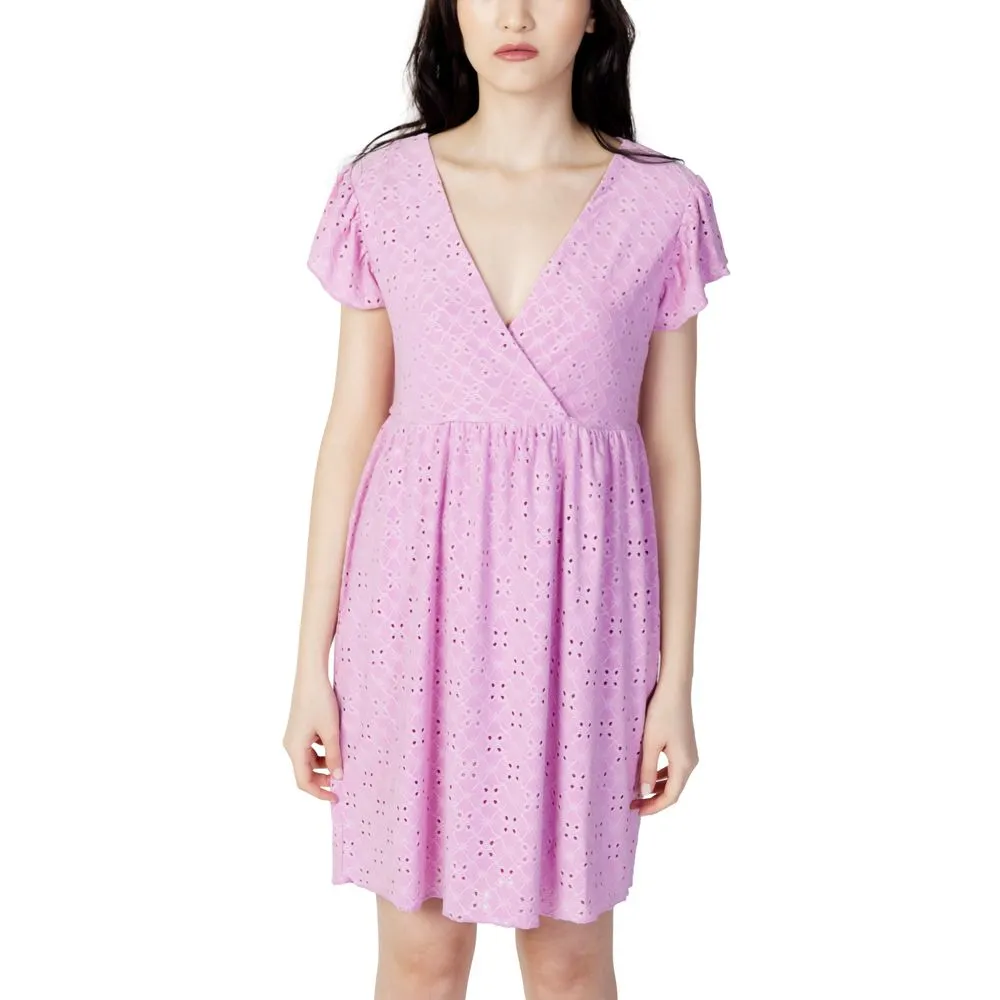 Jacqueline De Yong Women's Multicolor Polyethylene Dress