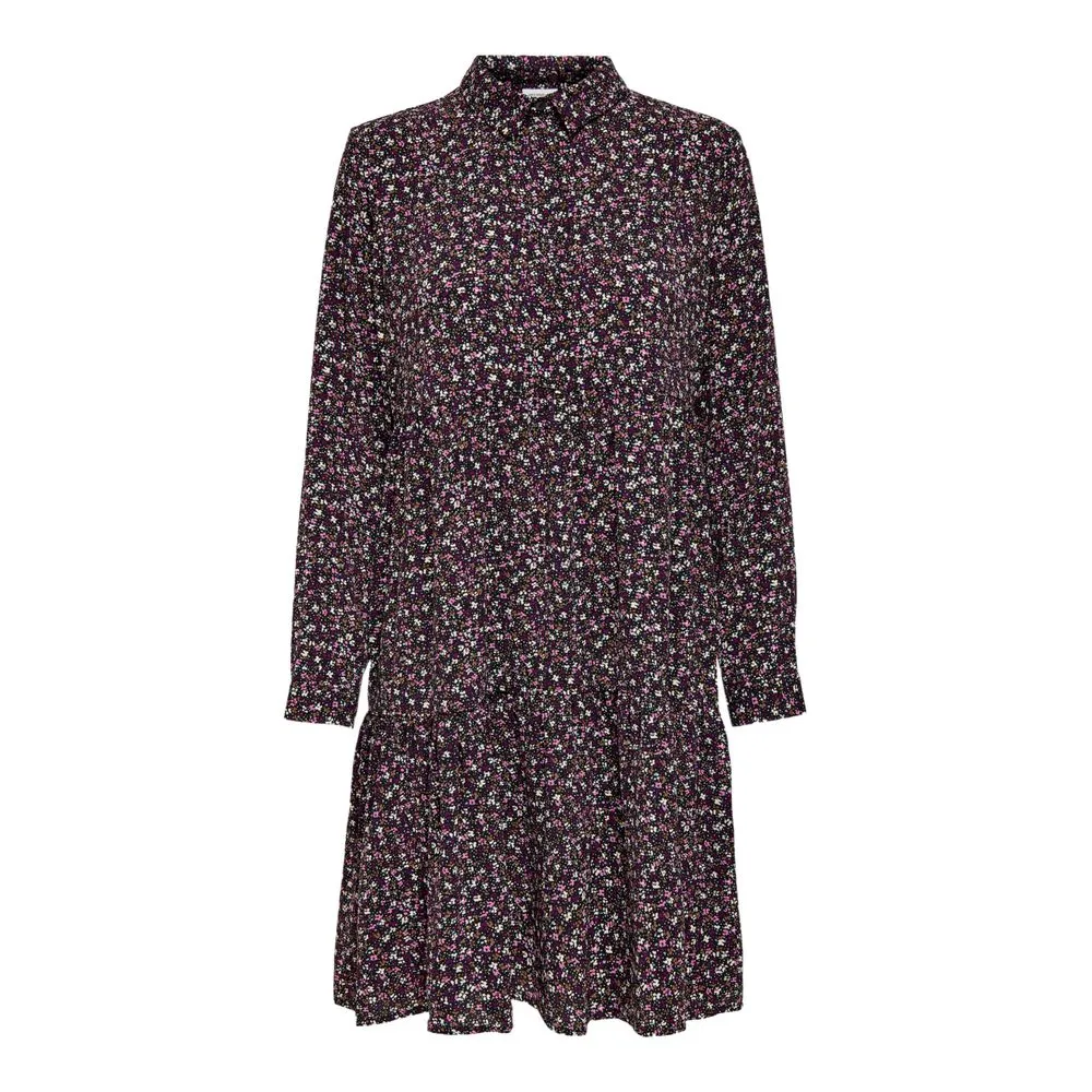 Jacqueline De Yong Women's Pink Polyester Dress