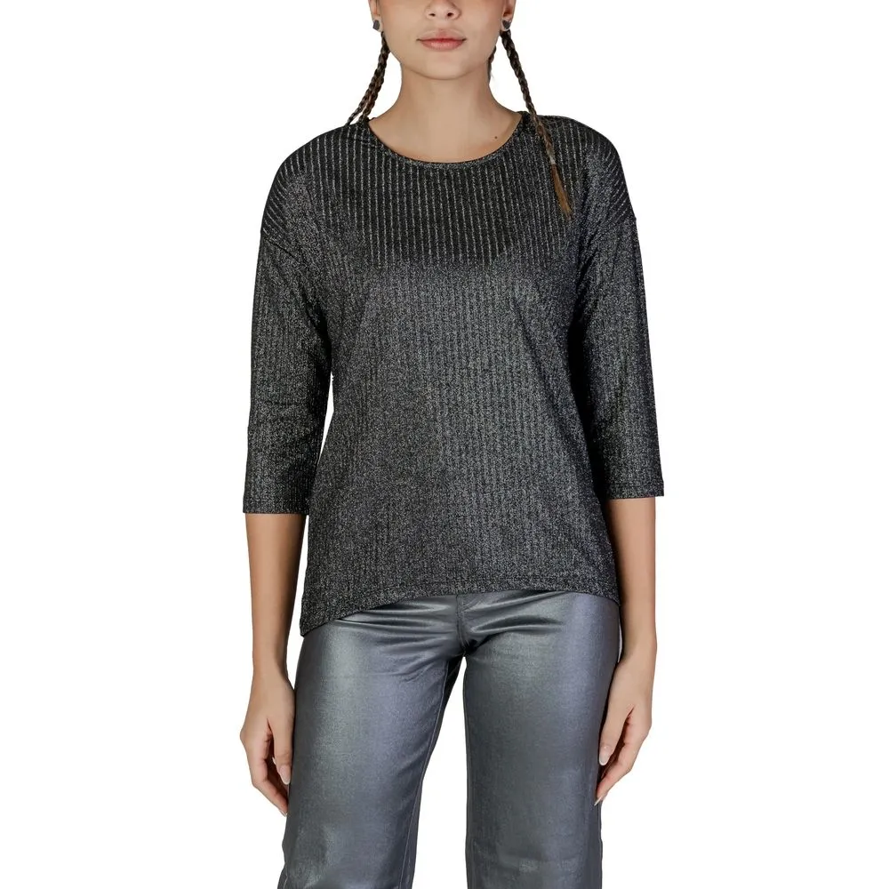 Vero Moda Women's Bicolor Polyester Polyester Tops & T-Shirt