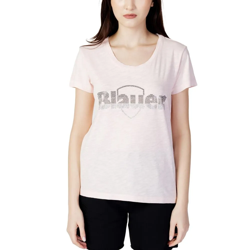 Blauer Women's Multicolor Cotton Tops & T-Shirt