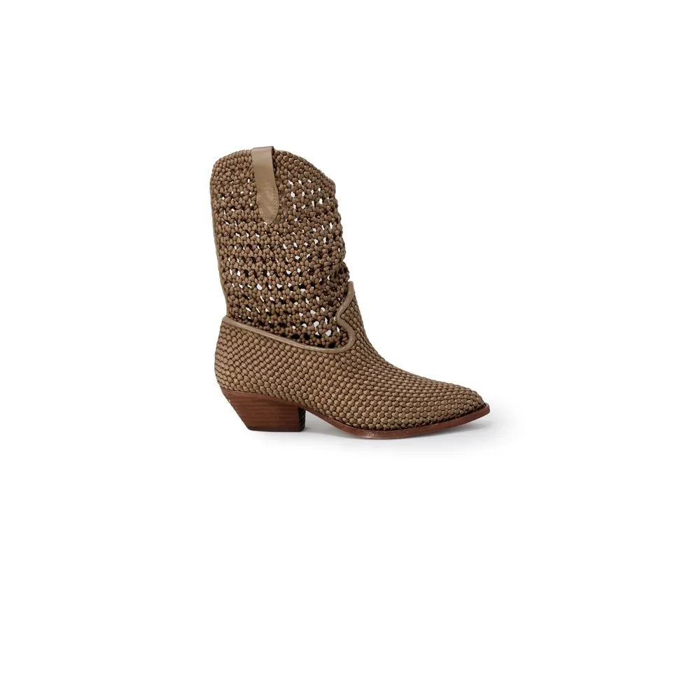ASH Women's Beige Leather Boot