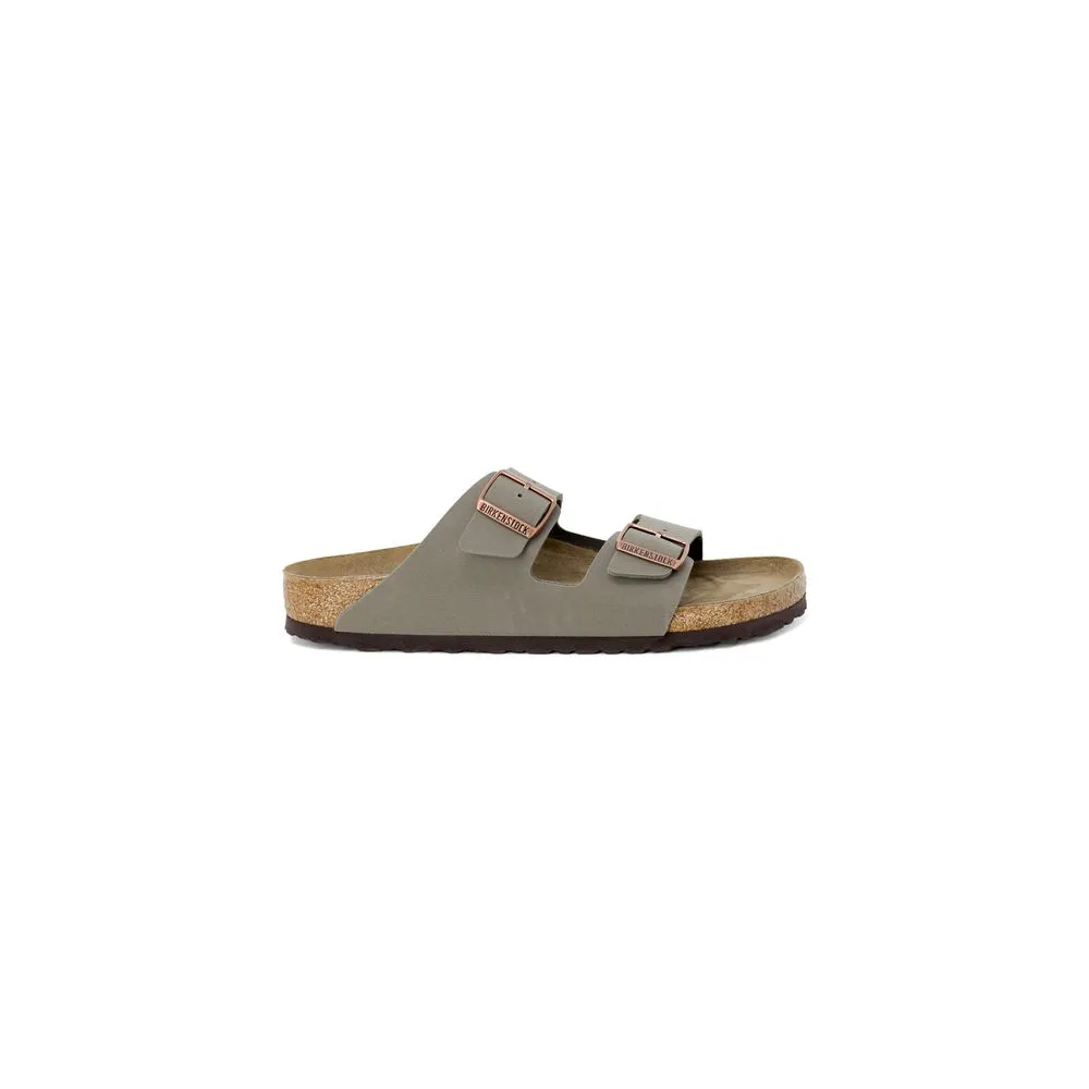 Birkenstock Women's Gray Leather Sandal