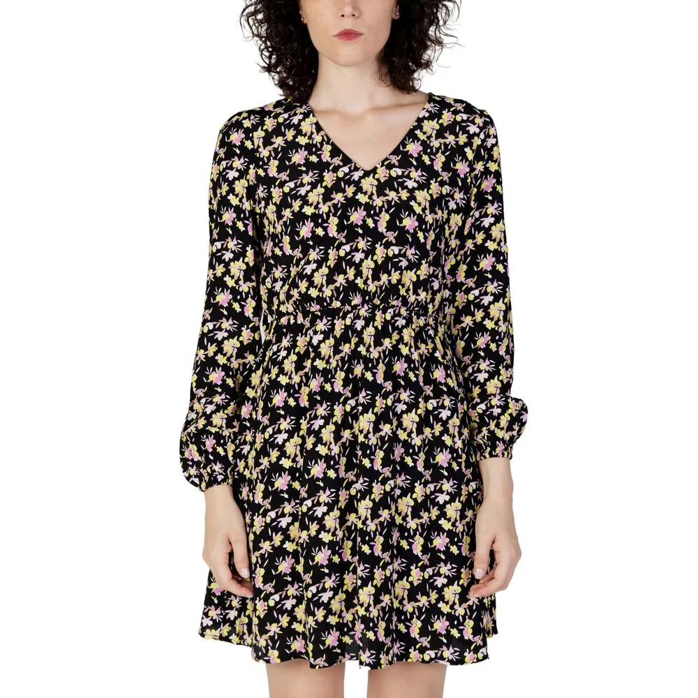 Jacqueline De Yong Women's Black Viscose Dress