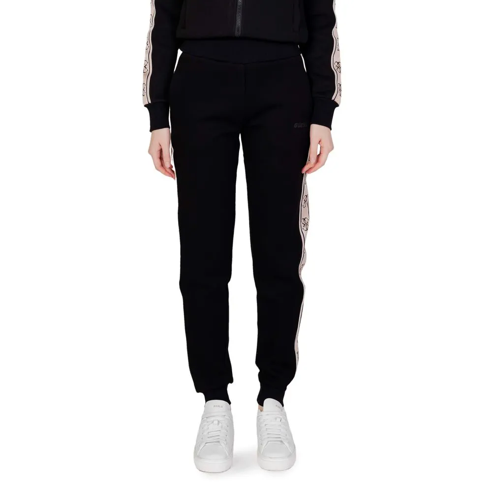 Guess Active Women's Black Cotton Jeans & Pant