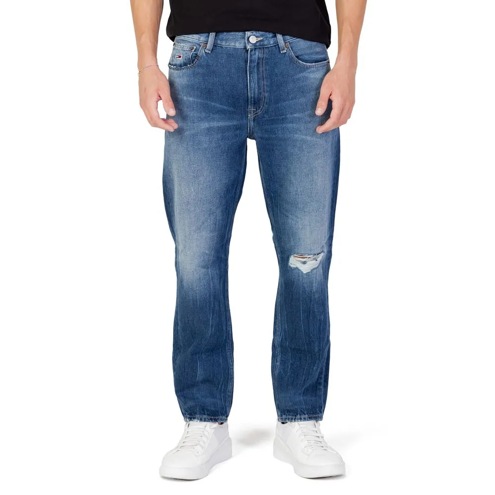 Tommy Hilfiger Jeans Men's Blue Cotton Jeans & Pant