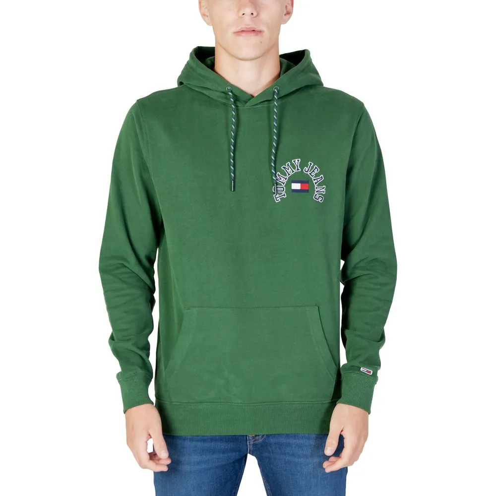 Tommy Hilfiger Jeans Men's Green Cotton Sweater