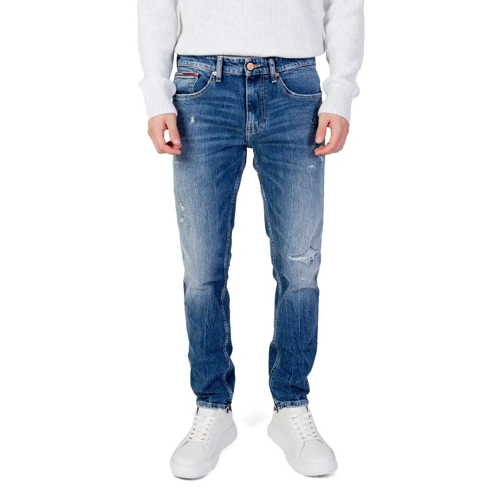 Tommy Hilfiger Jeans Men's Blue Organic Cotton Jeans & Pant