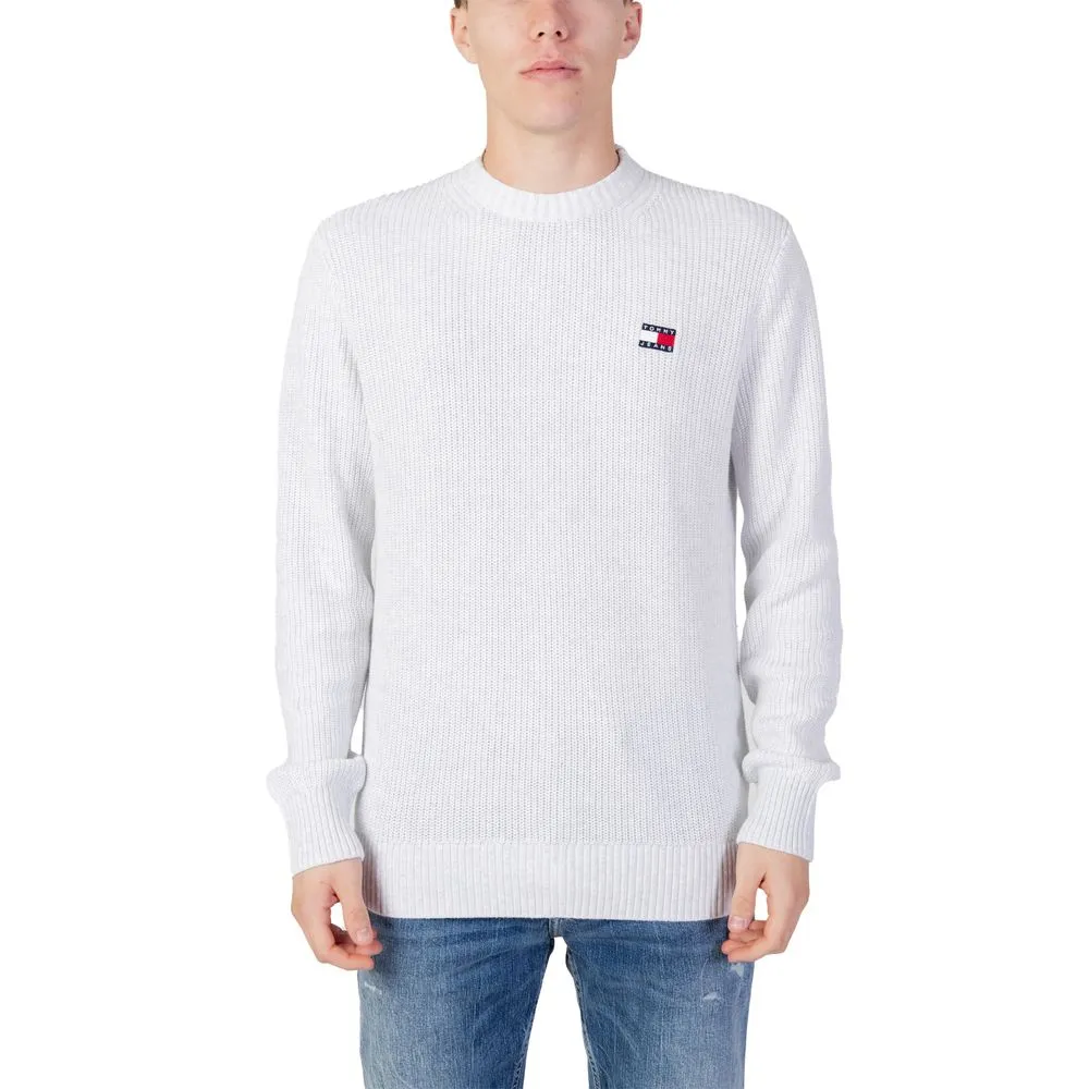 Tommy Hilfiger Jeans Men's Gray Organic Cotton Sweater