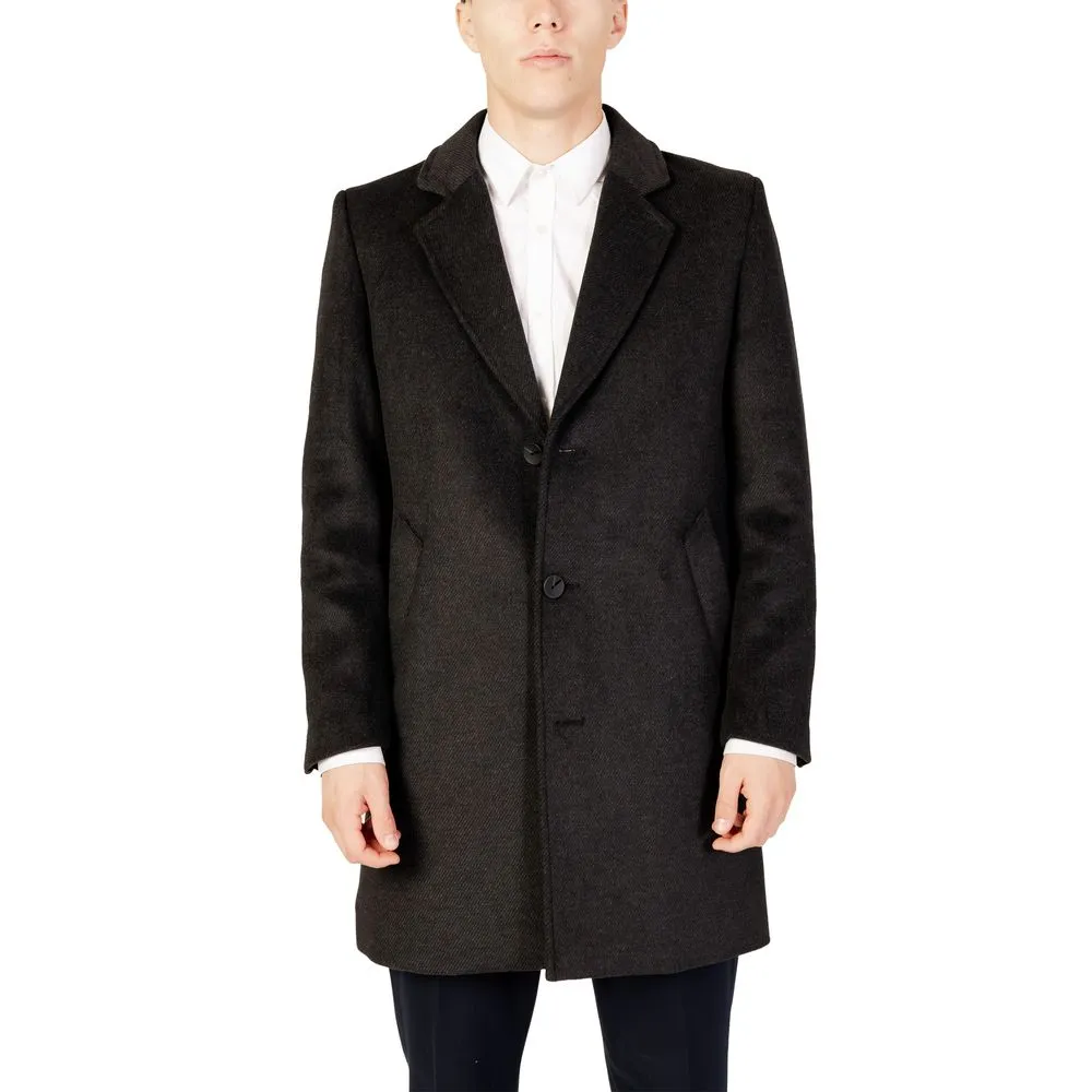 Antony Morato Men's Black Polyester Jacket