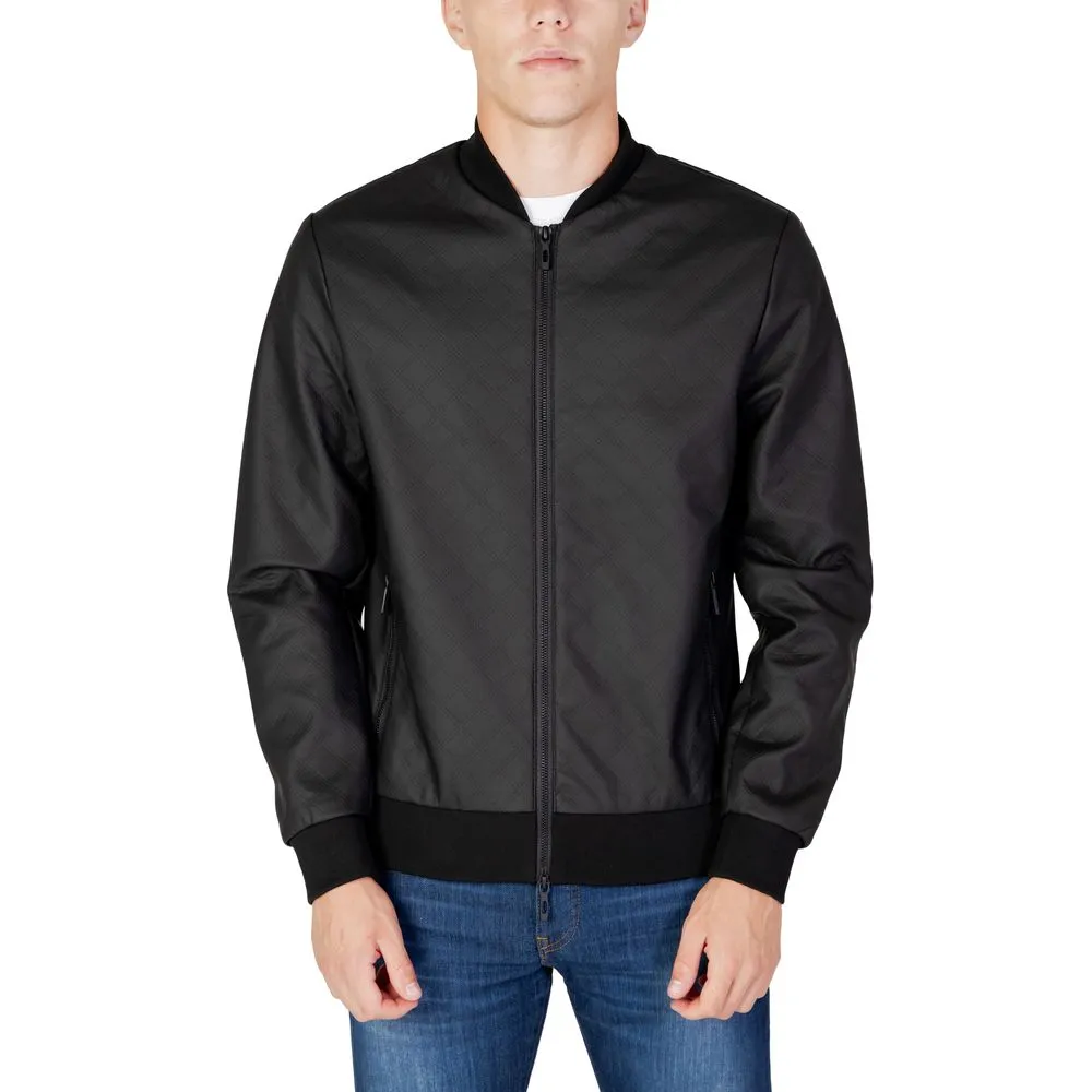 Antony Morato Men's Black Polyethylene Jacket