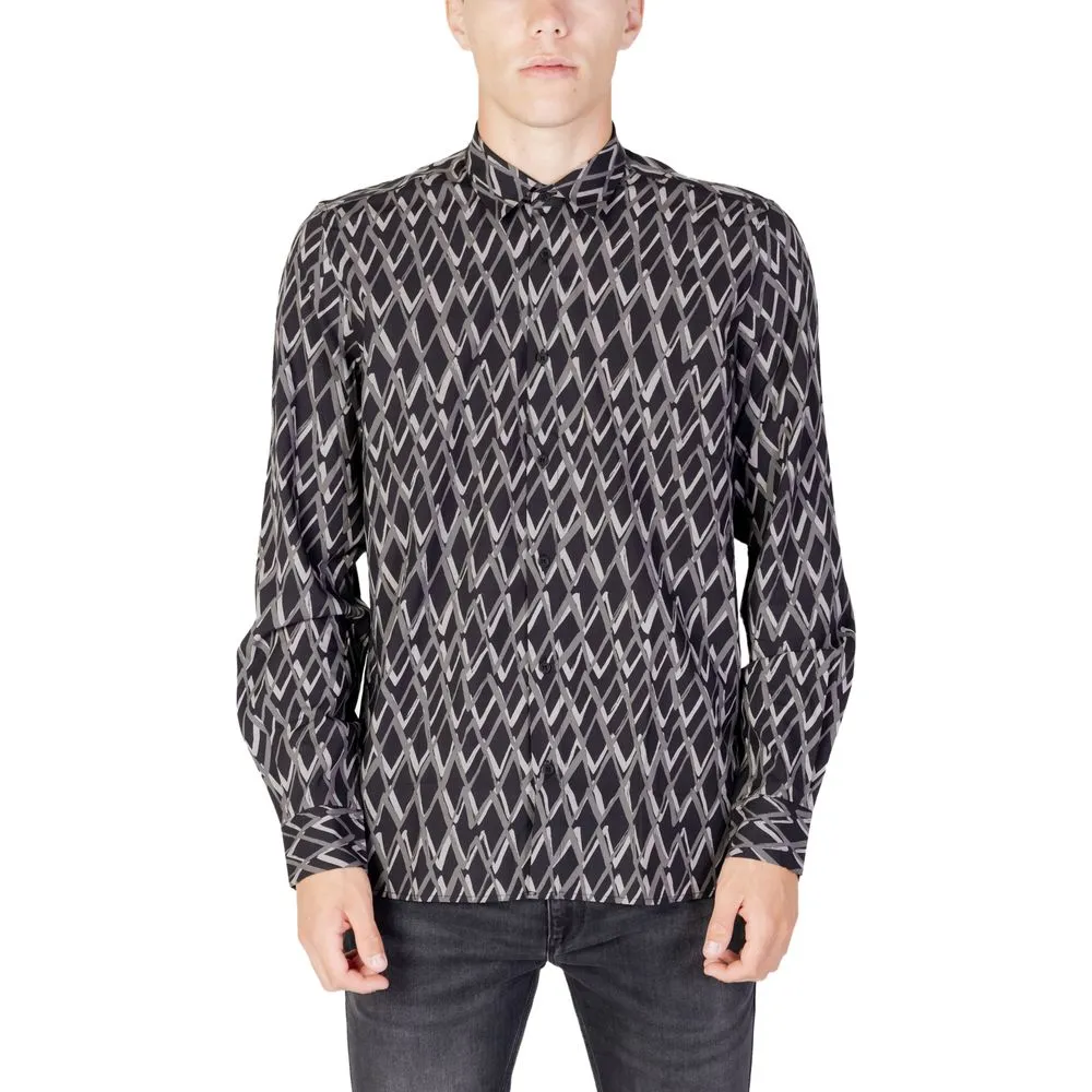 Antony Morato Men's Black Cotton Shirt