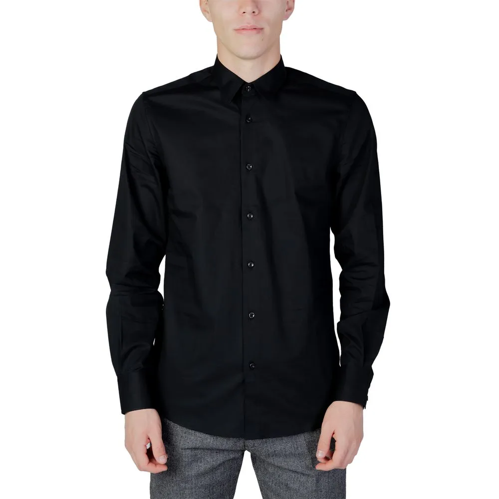 Antony Morato Men's Black Cotton Shirt