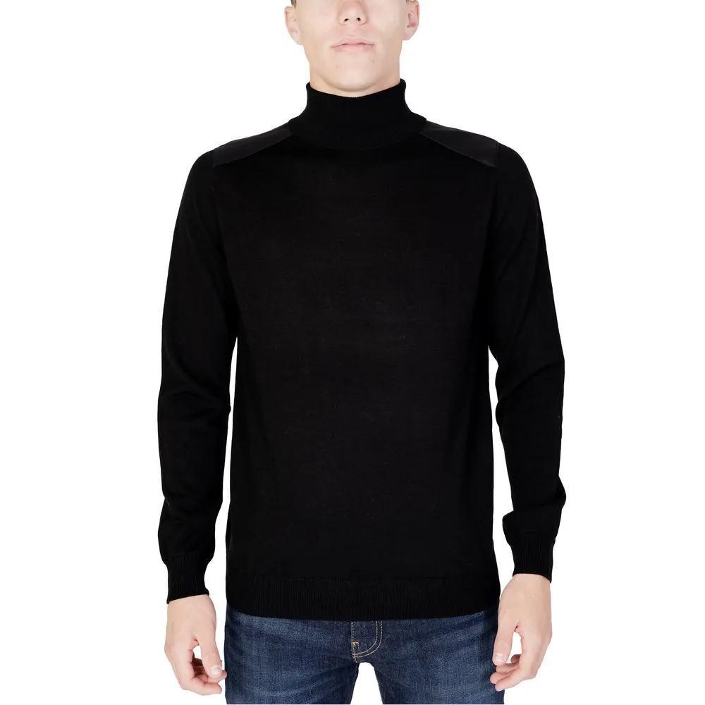 Antony Morato Men's Black Wool Sweater