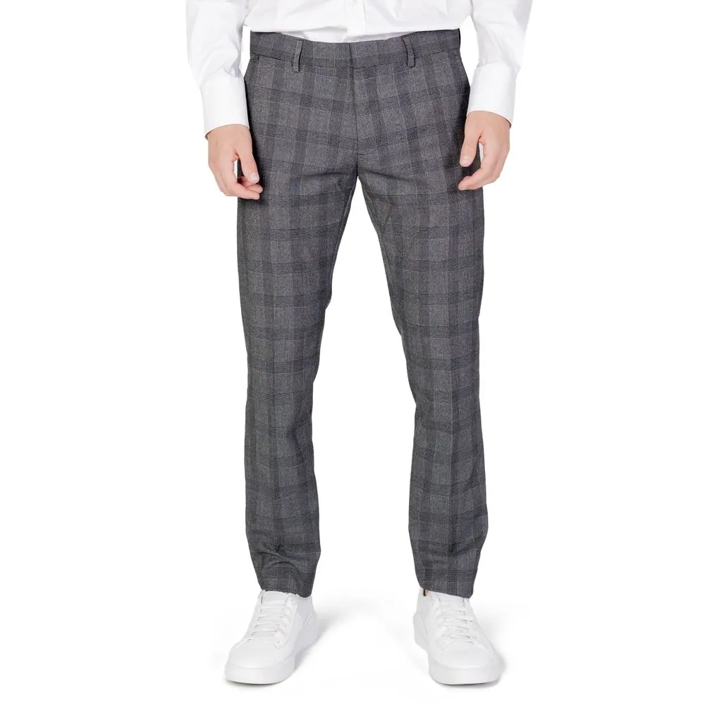 Antony Morato Men's Black Polyester Jeans & Pant