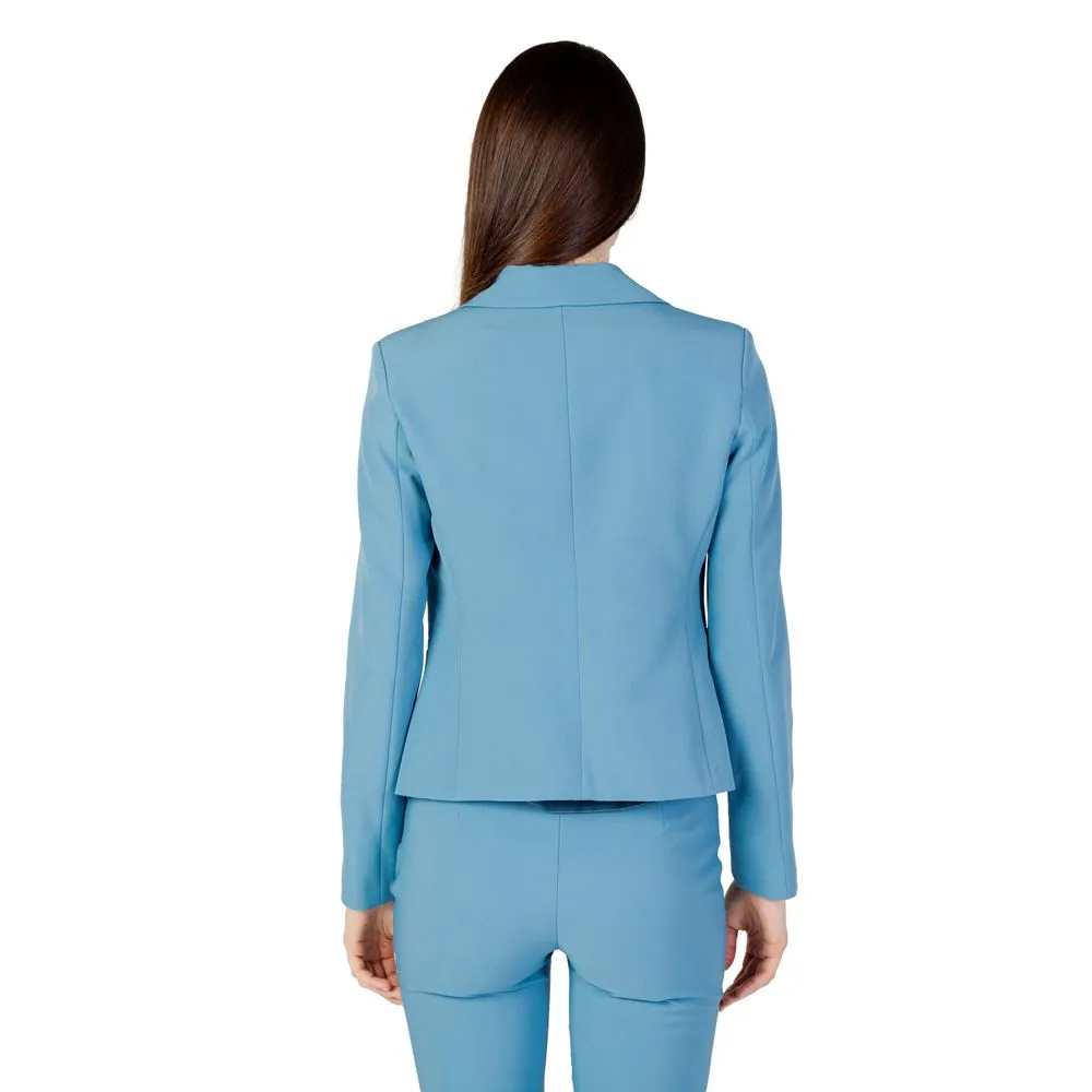 Rinascimento Women's Turquoise Polyester Suits & Blazer