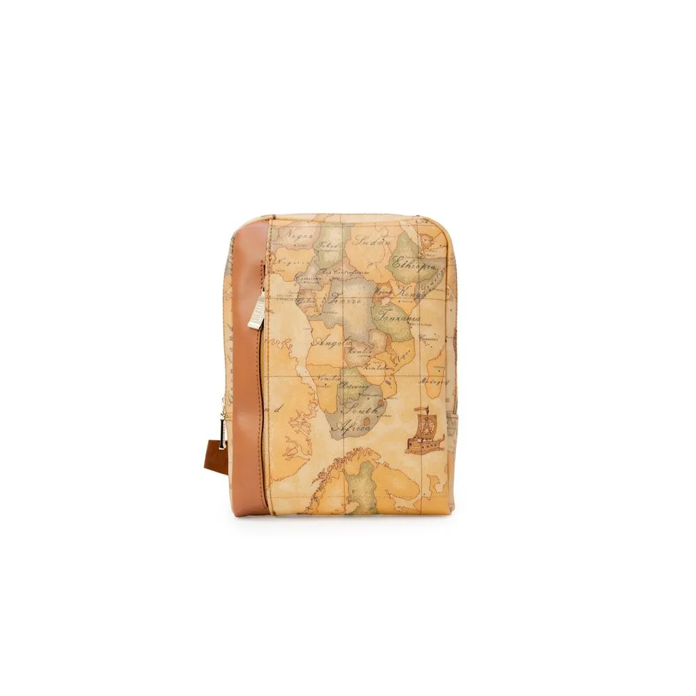 Alviero Martini Prima Classe Men's Beige Leather Bag
