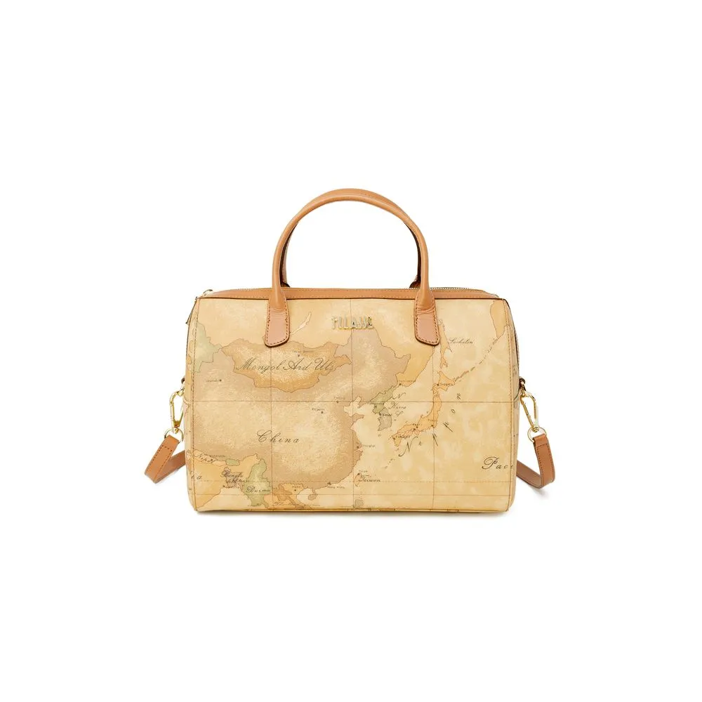 Alviero Martini Prima Classe Women's Beige Leather Handbag