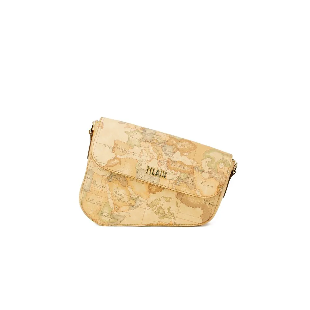 Alviero Martini Prima Classe Women's Beige Leather Handbag