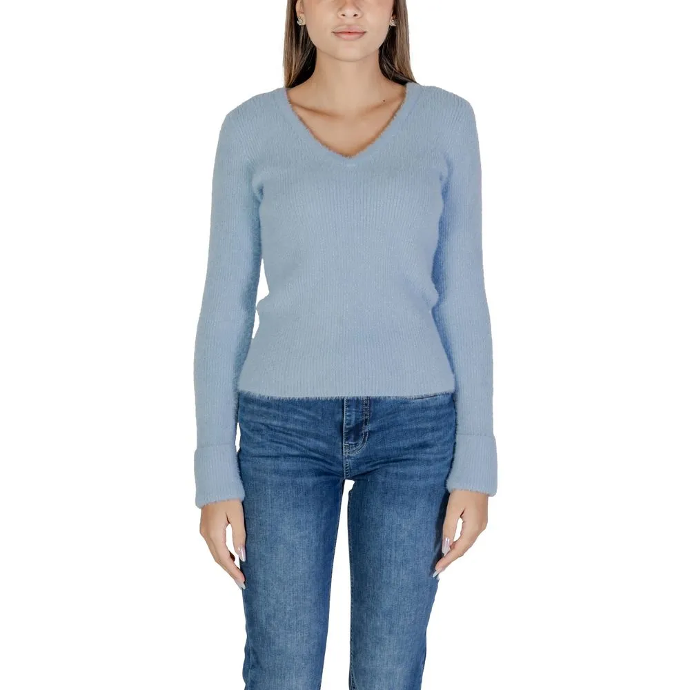 Morgan De Toi Women's Blue Polyamide Sweater