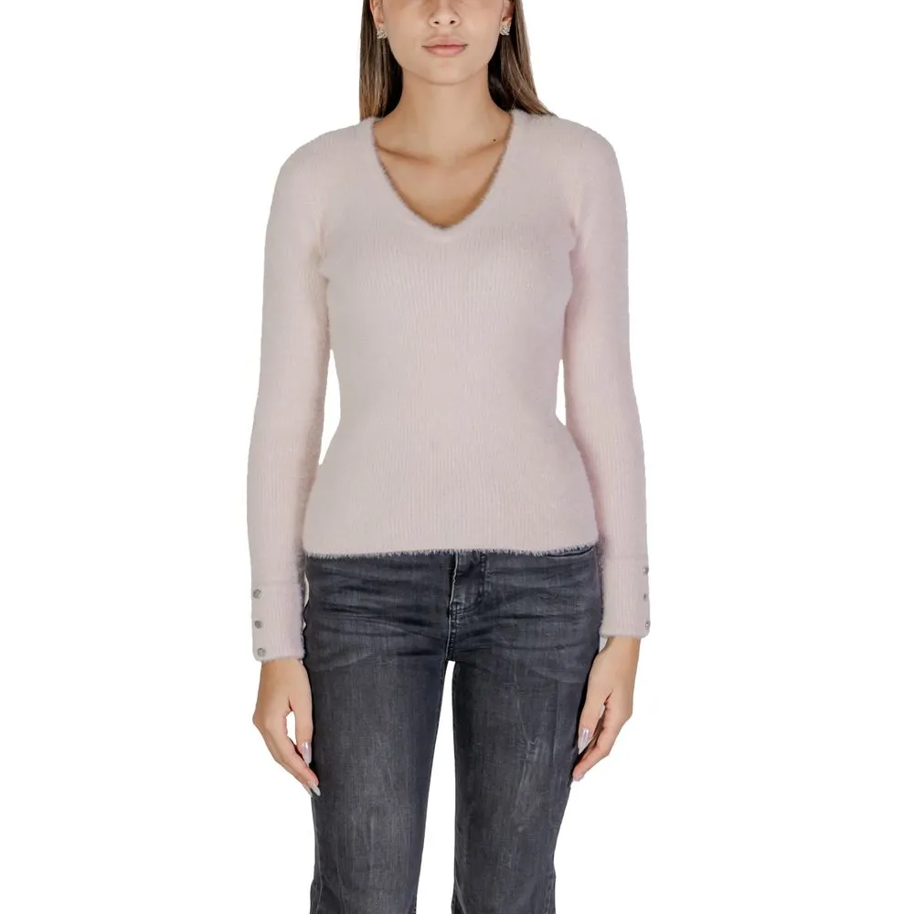 Morgan De Toi Women's Pink Polyamide Sweater