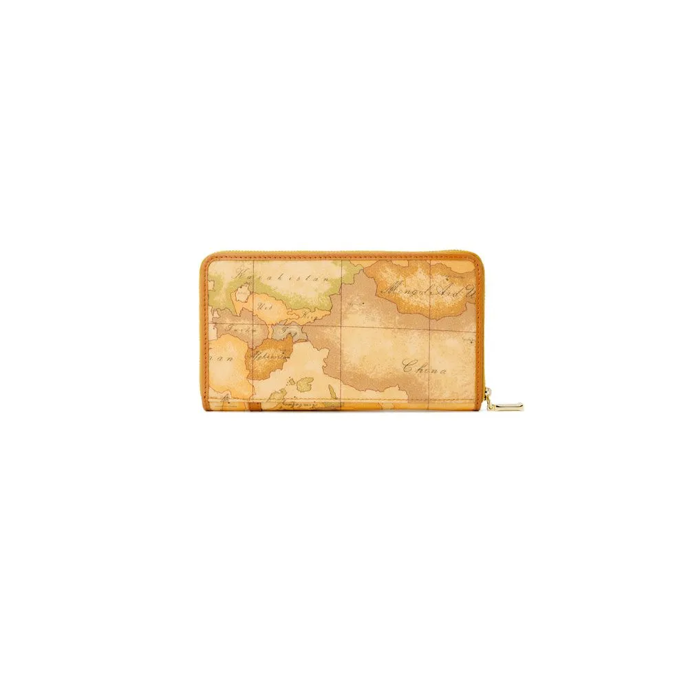 Alviero Martini Prima Classe Men's Beige Leather Wallet
