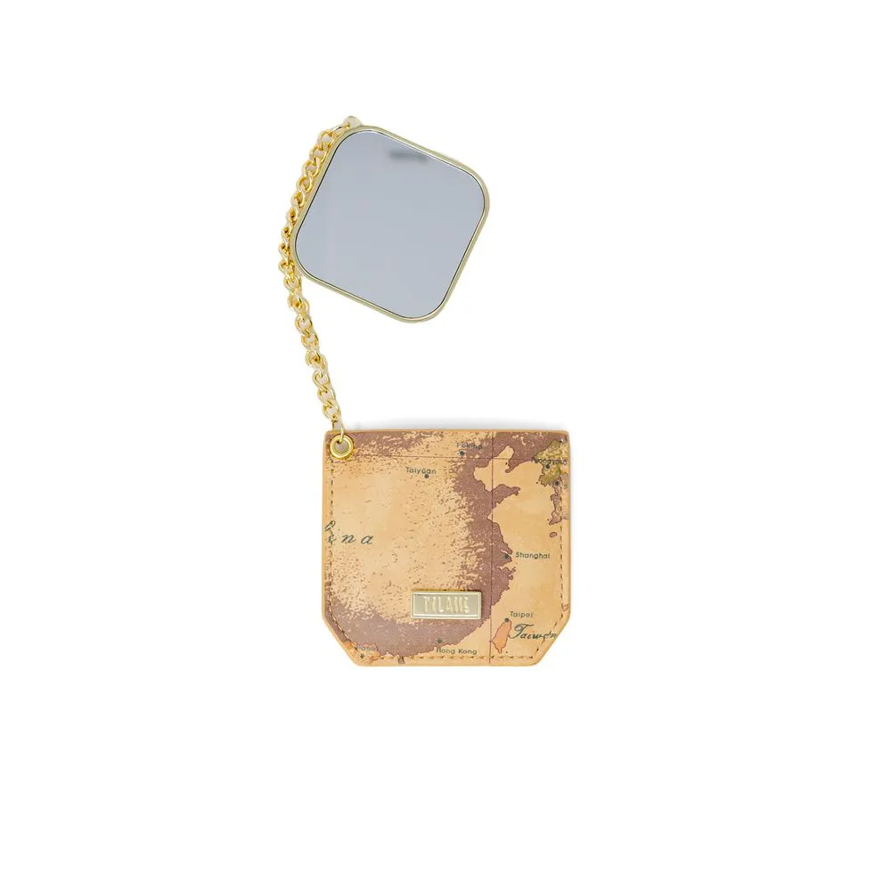 Alviero Martini Prima Classe Women's Beige Copper Keychain