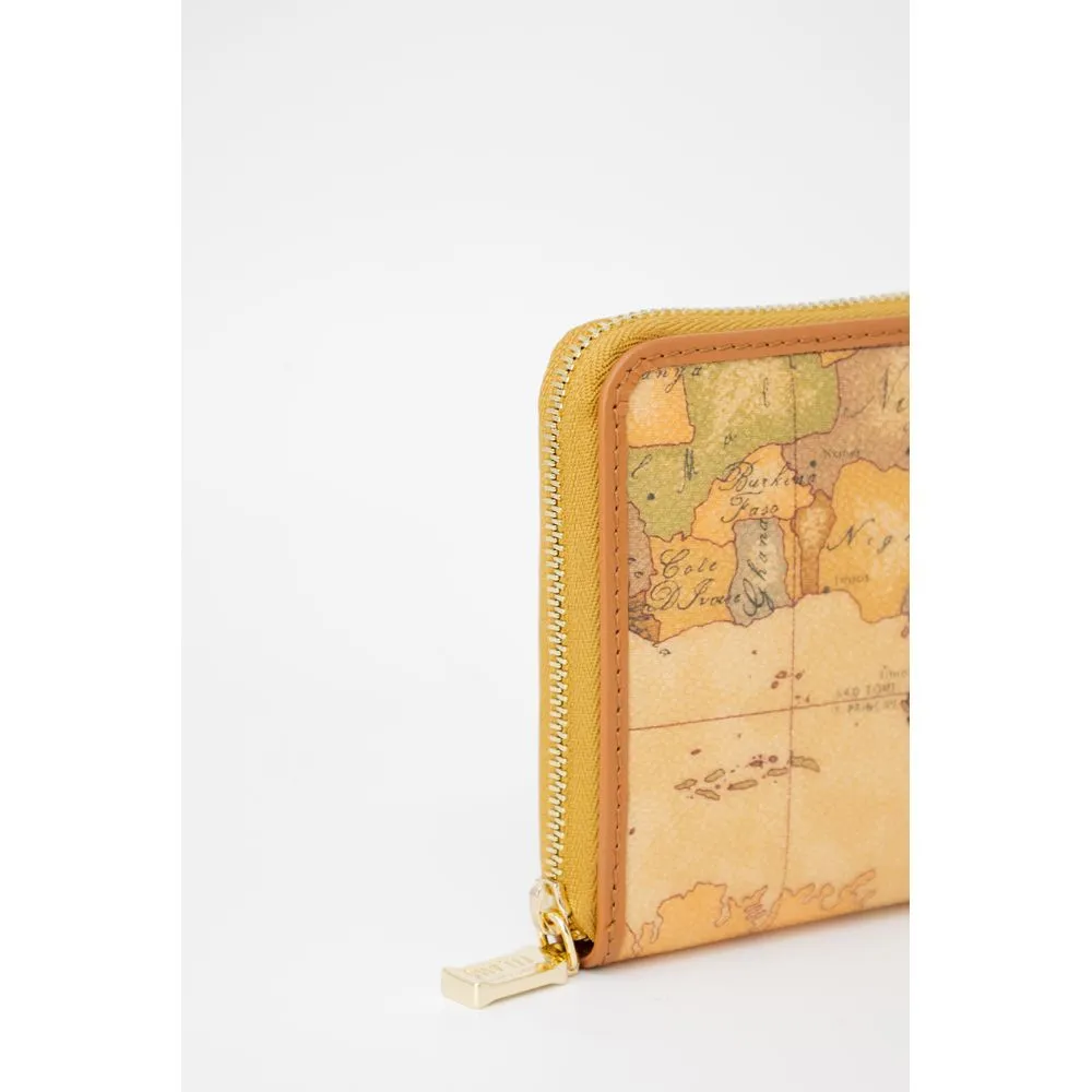 Alviero Martini Prima Classe Men's Beige Leather Wallet