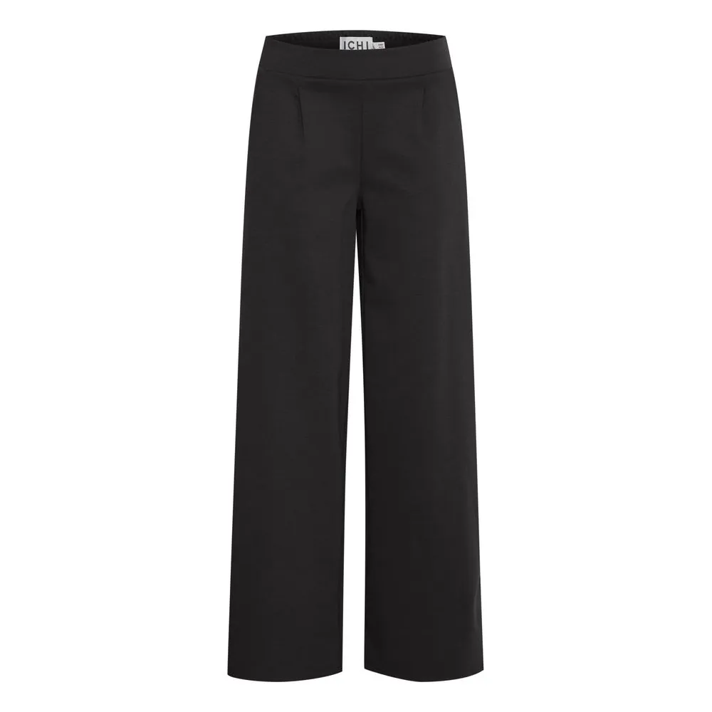 ICHI Women's Black Recycled Polyurethane Jeans & Pant