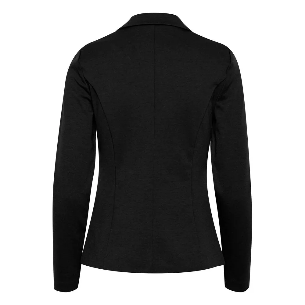 ICHI Women's Black Polyester Suits & Blazer