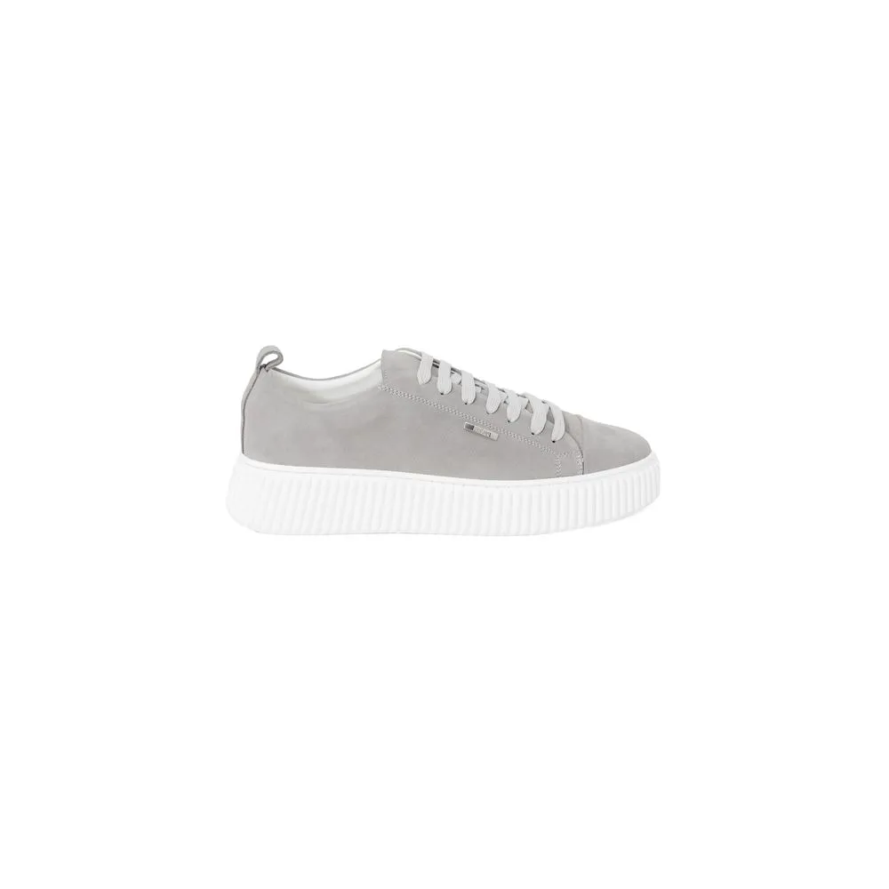 Antony Morato Men's Gray Suede Sneaker