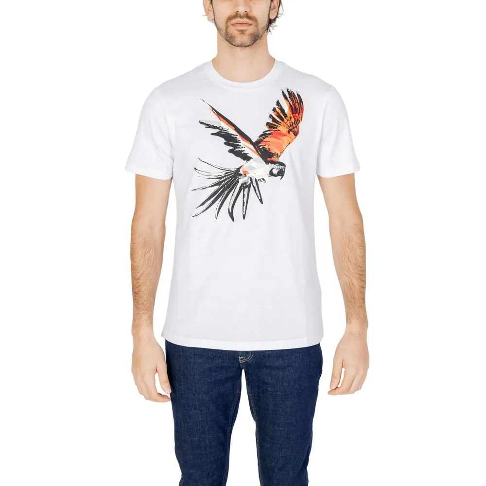 Antony Morato Men's White Cotton T-Shirt