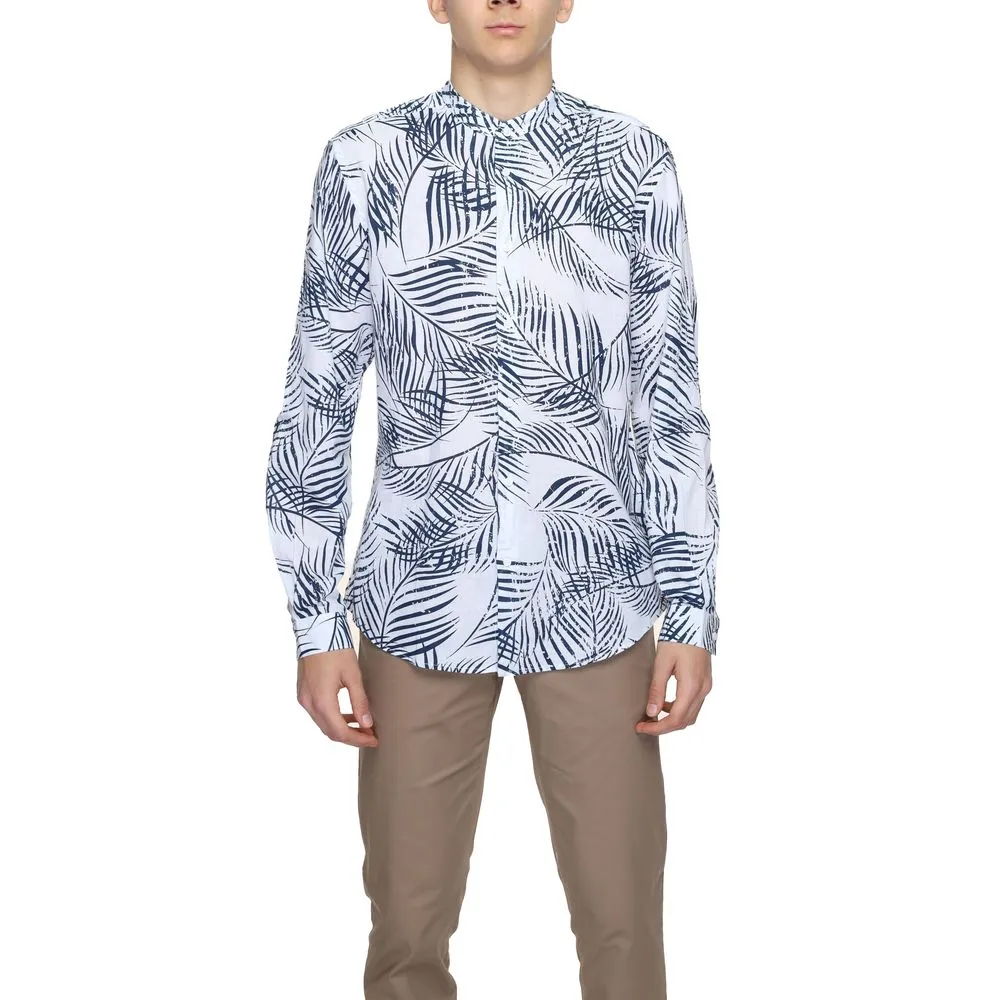 Antony Morato Men's Blue Cotton Shirt