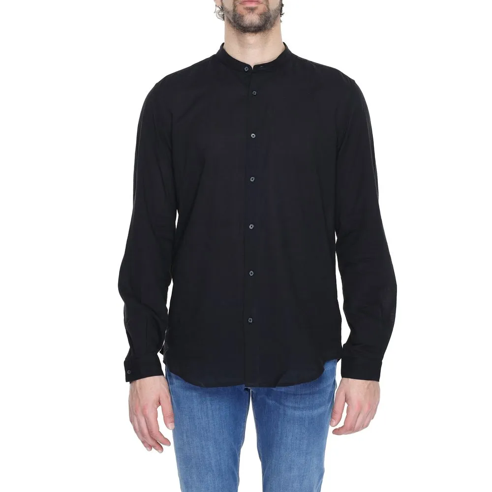 Antony Morato Men's Black Cotton Shirt
