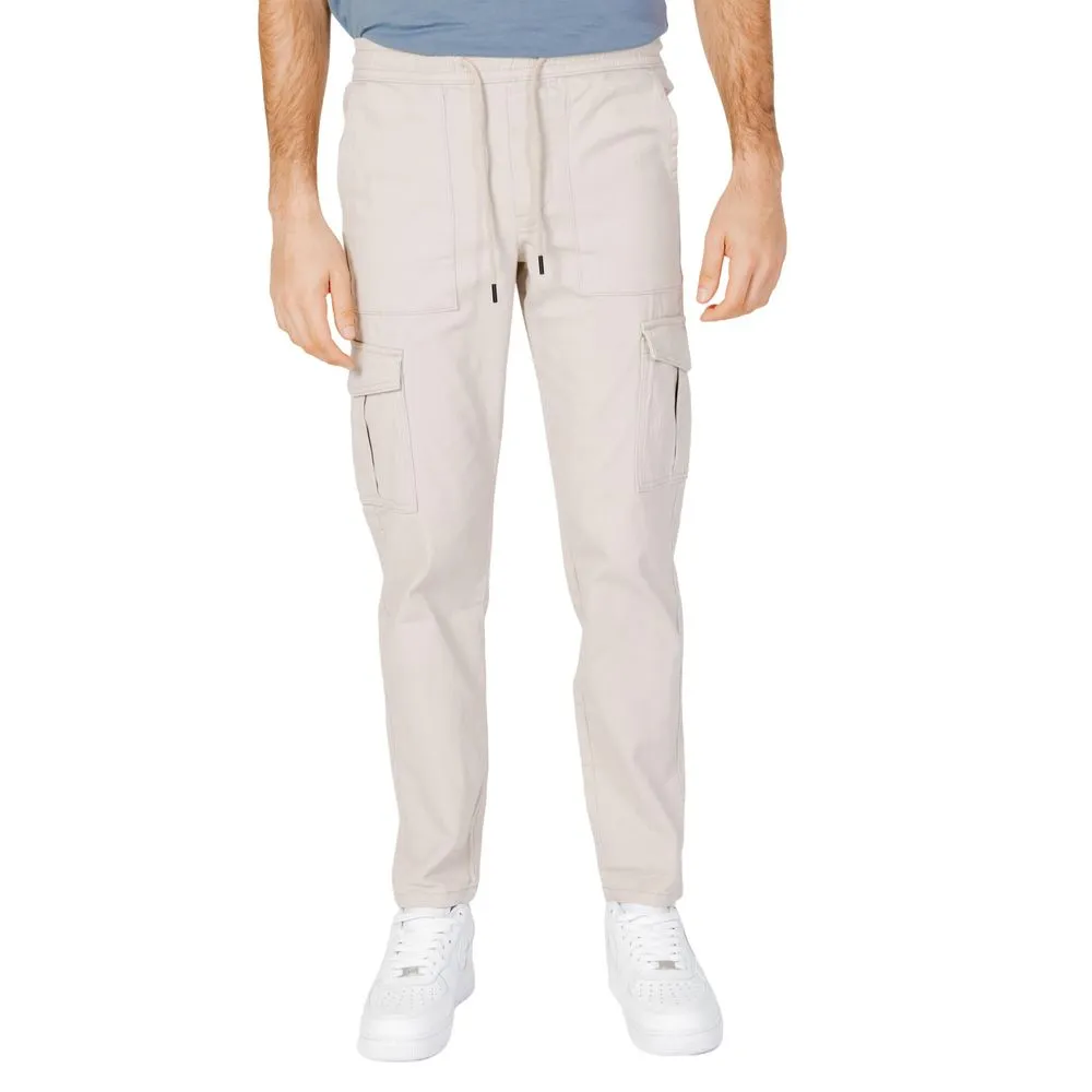 Only & Sons Men's Beige Cotton Jeans & Pant