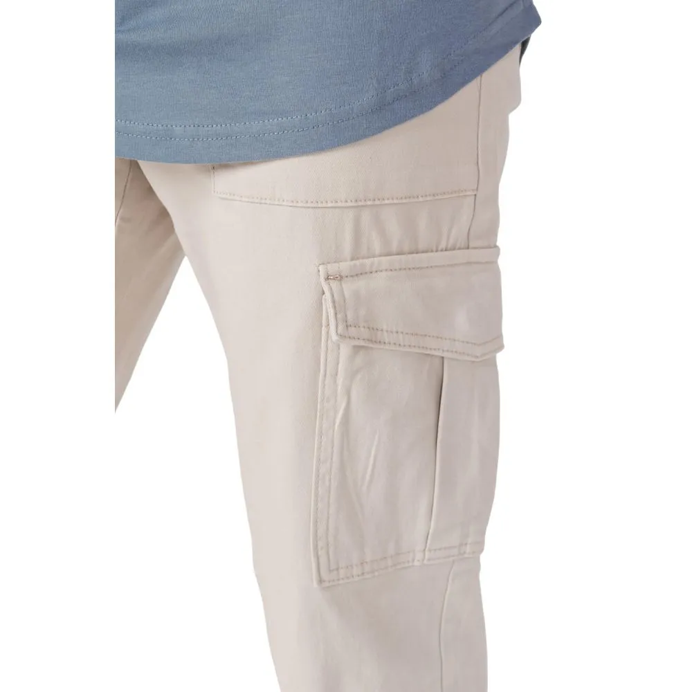 Only & Sons Men's Beige Cotton Jeans & Pant