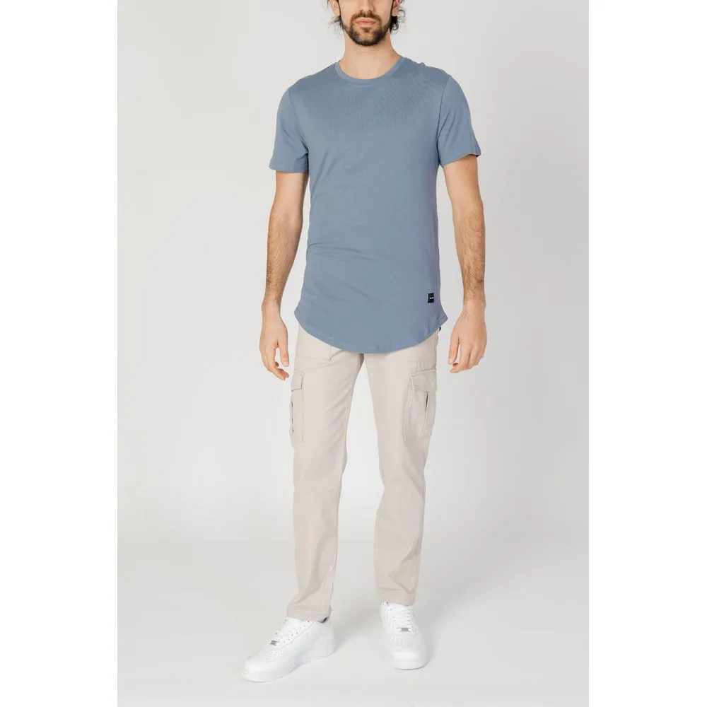 Only & Sons Men's Beige Cotton Jeans & Pant