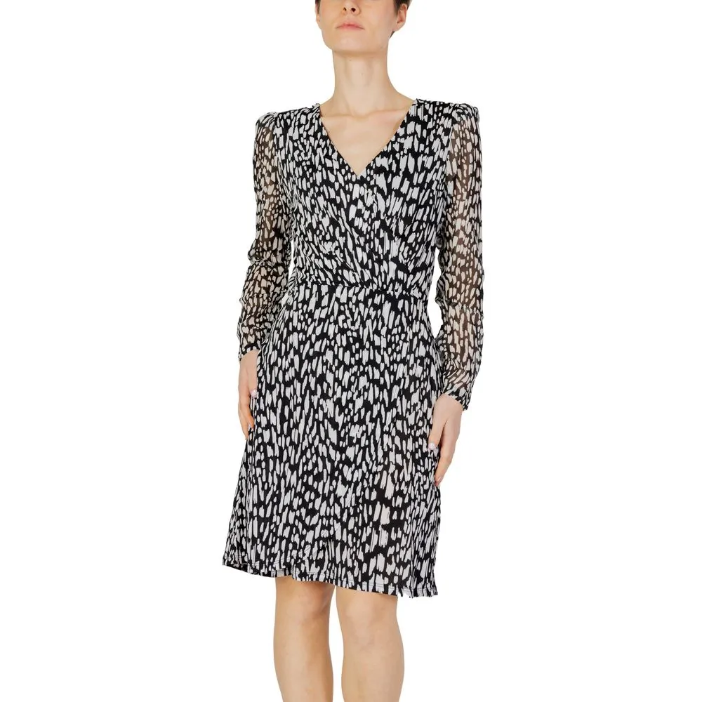 Morgan De Toi Women's Black Polyester Dress
