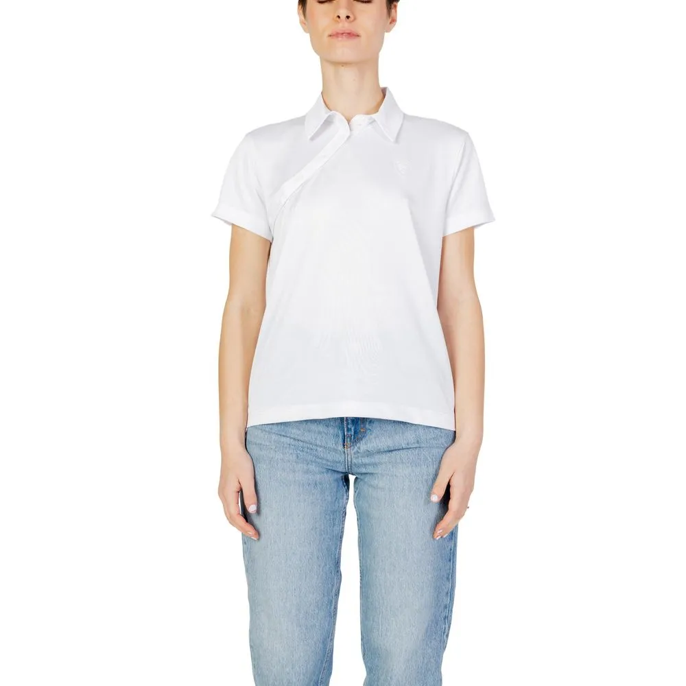Blauer Women's White Polyester Tops & T-Shirt