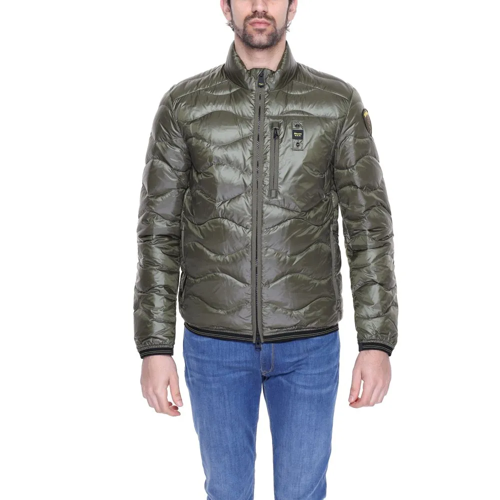 Blauer Men's Green Polyamide Jacket
