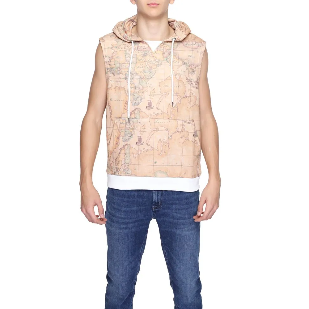 Alviero Martini Prima Classe Men's Beige Polyester Sweater