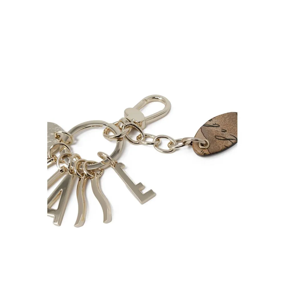 Alviero Martini Prima Classe Women's Gold Zinc Keychain