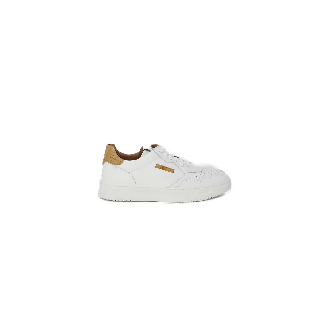 Alviero Martini Prima Classe Men's White Leather Sneaker